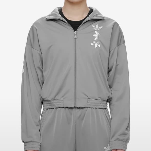 아디다스 라지 로고 트레이닝 그레이 세트 판매