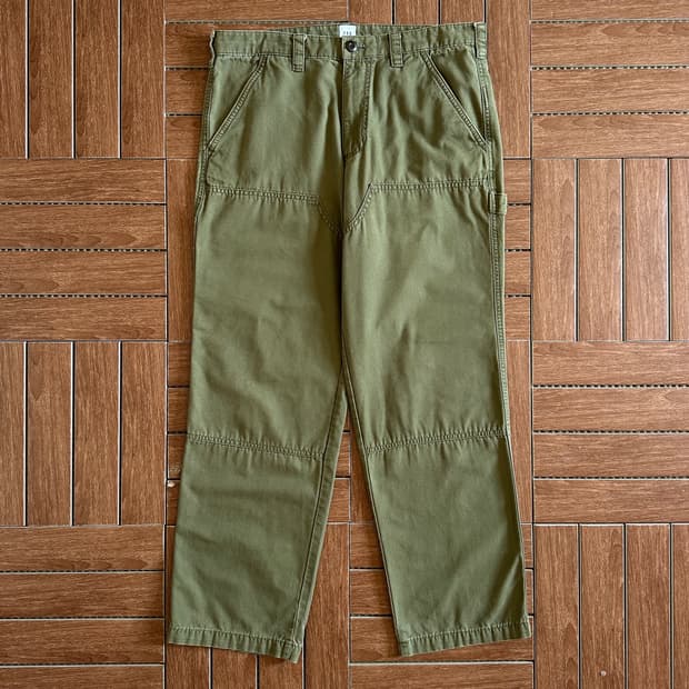 Gap double knee carpenter work pants