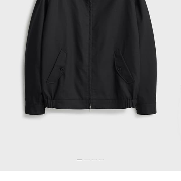 (4)포터리 루즈드 해링턴자켓 블랙