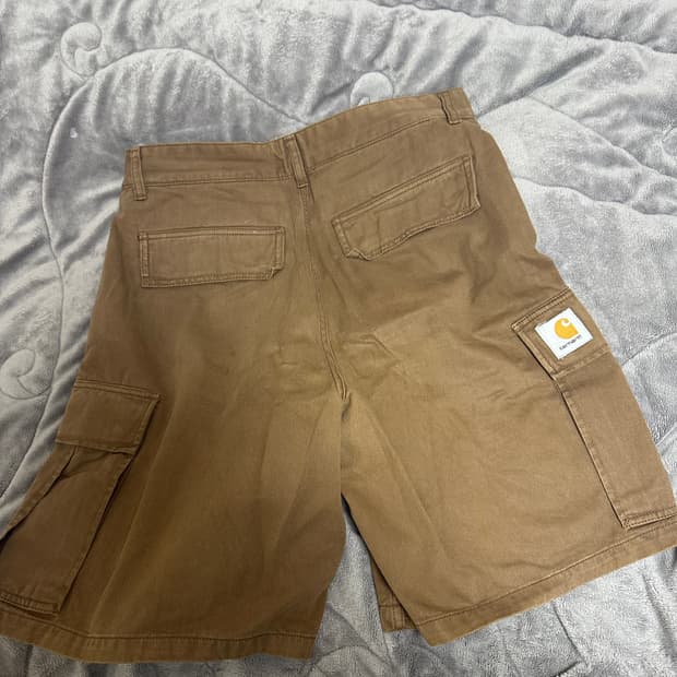 칼하트wip 콜 카고 숏츠 모라가 32