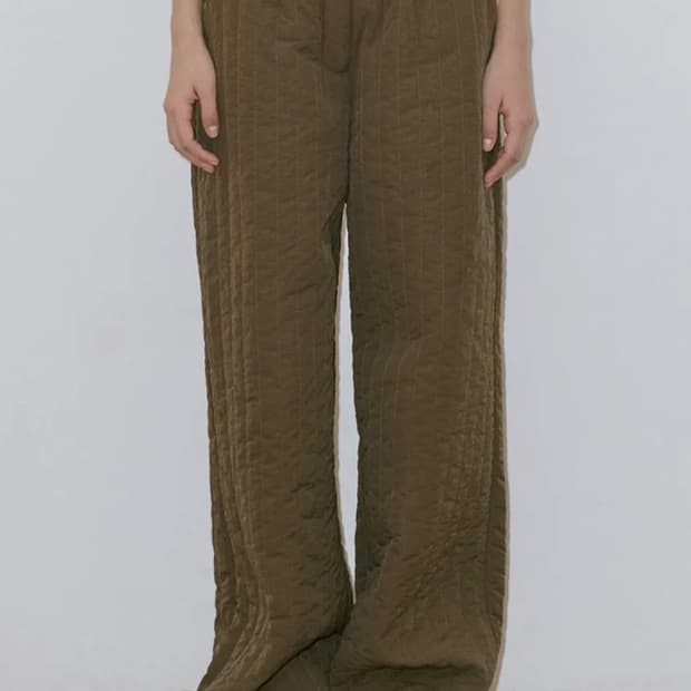 시눈 패딩 팬츠 