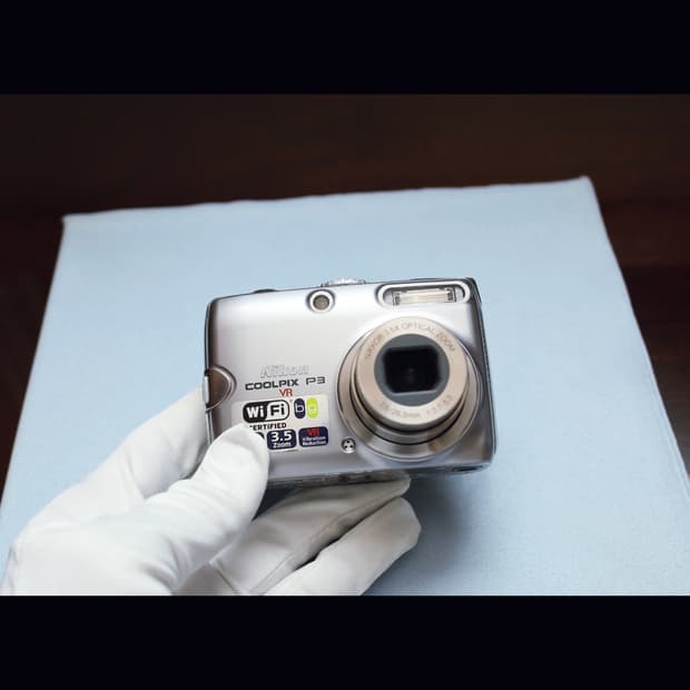 레어<A급><누가영> 니콘 쿨픽스 P3 (p4) 빈티지 디카