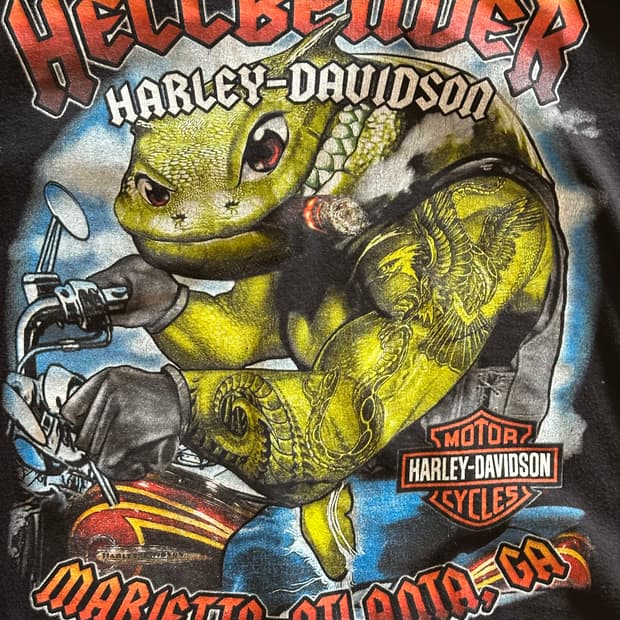 '헬벤더 & 파이어 슬리브' 포켓 롱슬리브 - 3XL