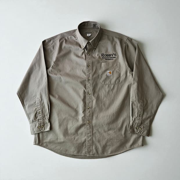 FR칼하트 면 오버핏 긴팔셔츠 XL