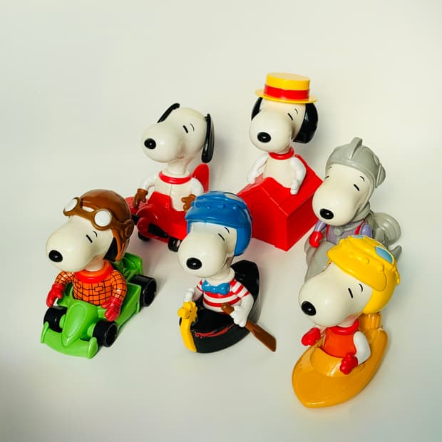 맥도날드 스누피 피규어 2003년