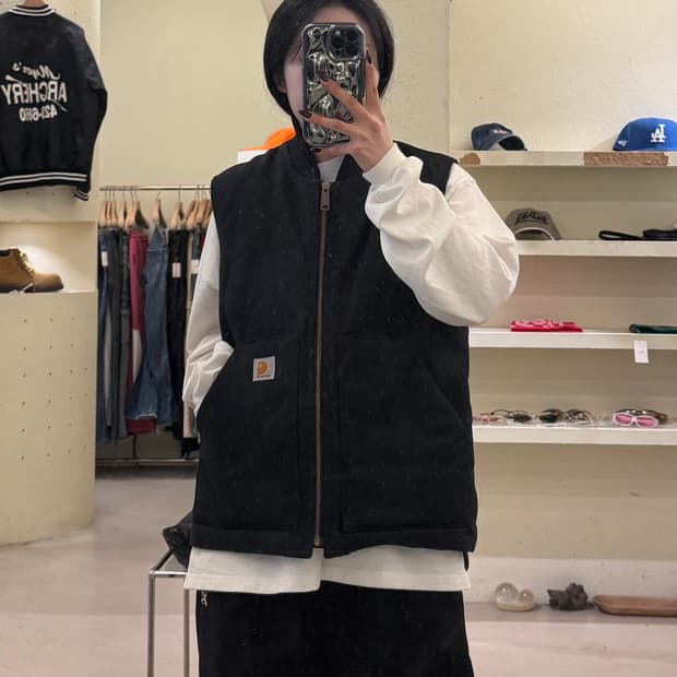 칼하트 멕시코 누빔 워크 베스트 U1293