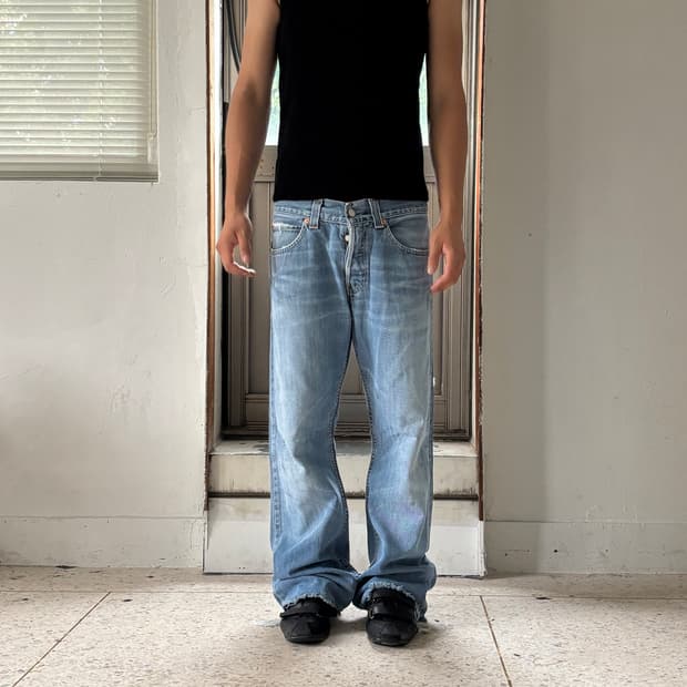 Levi’s 512 부츠컷 워싱 데님 팬츠