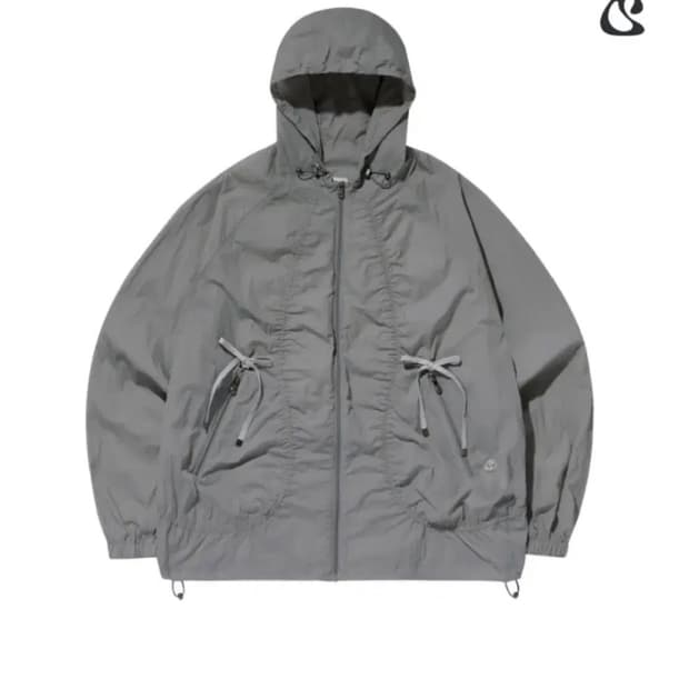 코이세이오 스마트어반유즈풀 SUU 리본 윈드브레이커 라이트 그레이