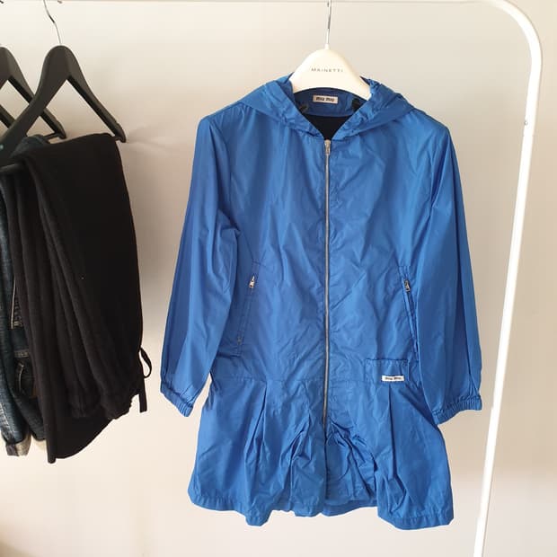 정품) miumiu 미우미우 바람막이 자켓