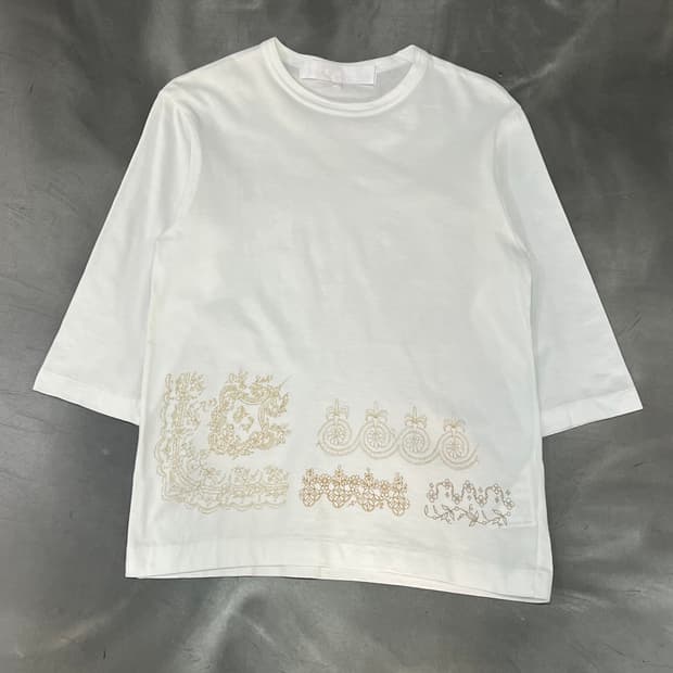  꼼데가르송 프린팅 롱슬리브 y15900