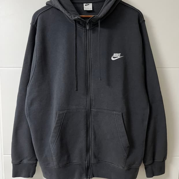 나이키 후드 집업 기모