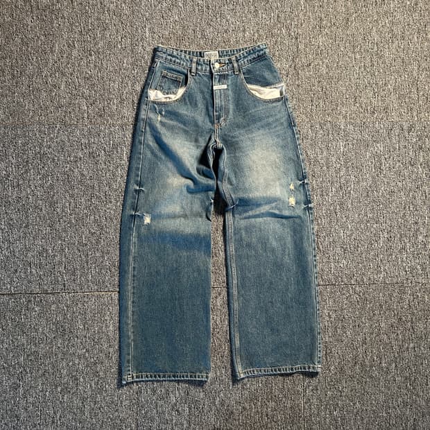 마리떼프랑소와저버 와이드 데님 팬츠