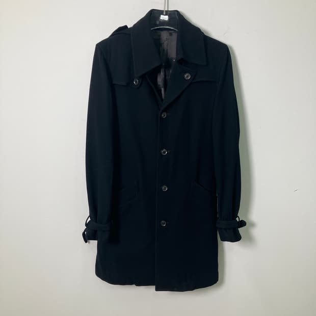 히스테릭 글래머 울 트렌치 코트 