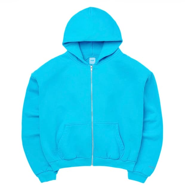 skylrk 후드 집업 블루 L  [교환,판매]