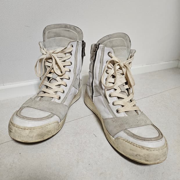 발망 Balmain 레더 하이탑
