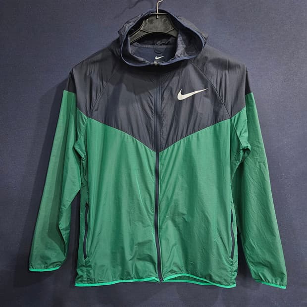 나이키 투톤 남성 100 바람막이 후드집업 