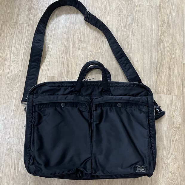 요시다 포터 탱커 2way 브리프케이스 블랙 622-67136