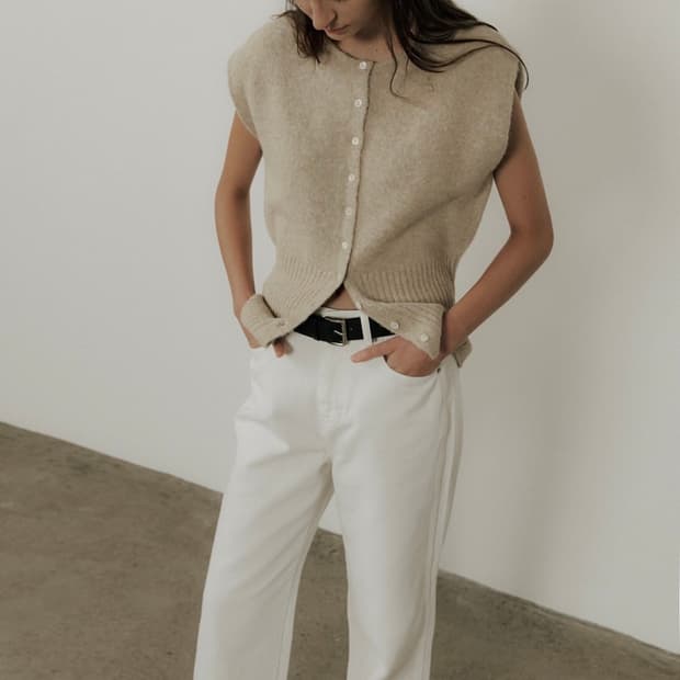 The lille 더릴 낸시 nancy 니트 베스트 