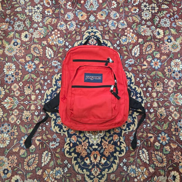 잔스포츠 빅스튜던트 JANSPORT Big Student 백팩 (레드)