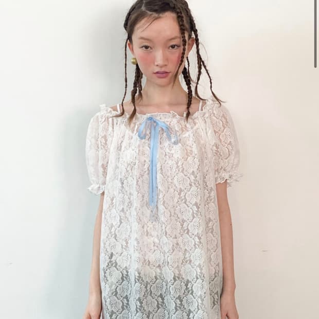 샵페어리 로지 레이스 드레스 rosie lace dress