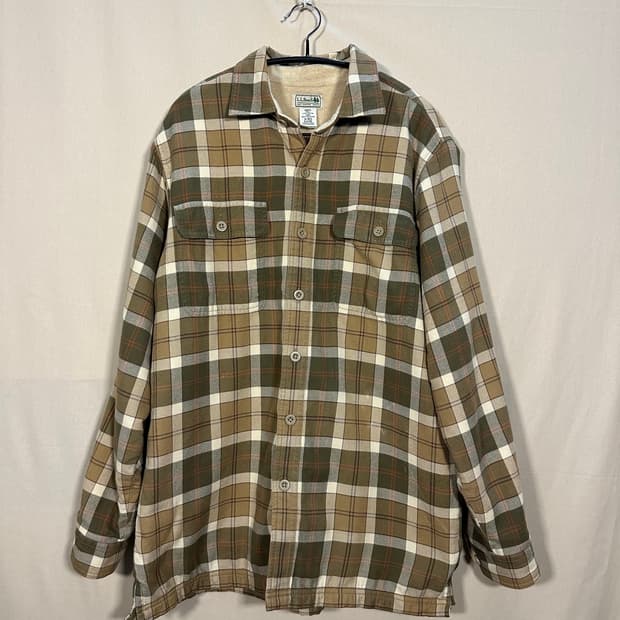 엘엘빈 빈티지 플리스 셔츠 처분 