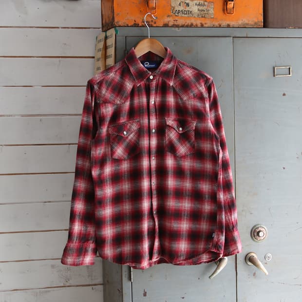 (착용컷) Penfield 웨스턴 체크 셔츠 (남성용 98)