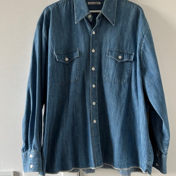(48) 아워레거시 데님 오버셔츠