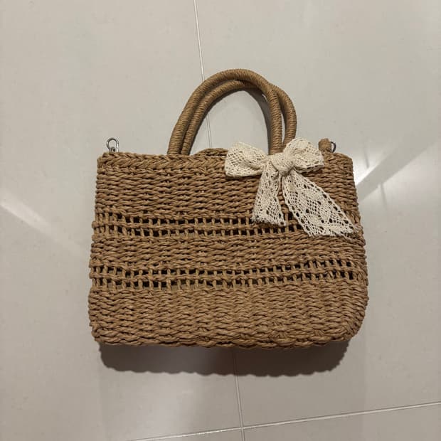 라탄 크로스백 라탄가방 라탄백