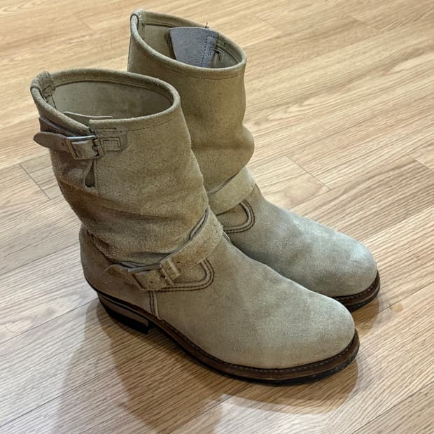 us8.5 레드윙 8268 스웨이드 엔지니어 부츠