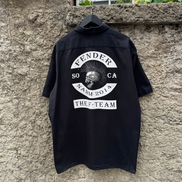 디키즈 프린팅 반팔 워크셔츠 