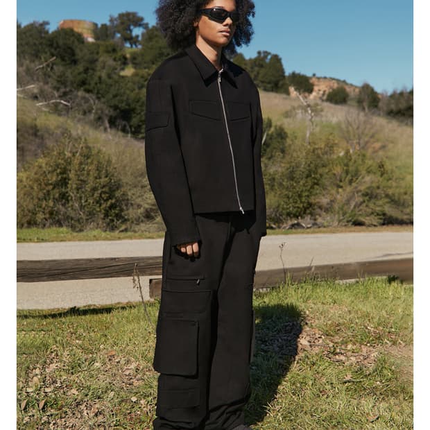 STU 엠보 레이싱 자켓 S