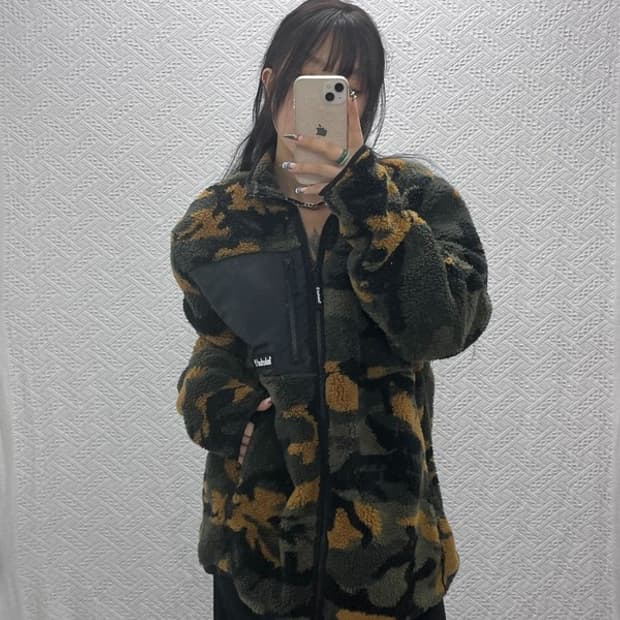 팀버랜드 아메카지 밀리터리 카모플라주 후리스 XL C07771