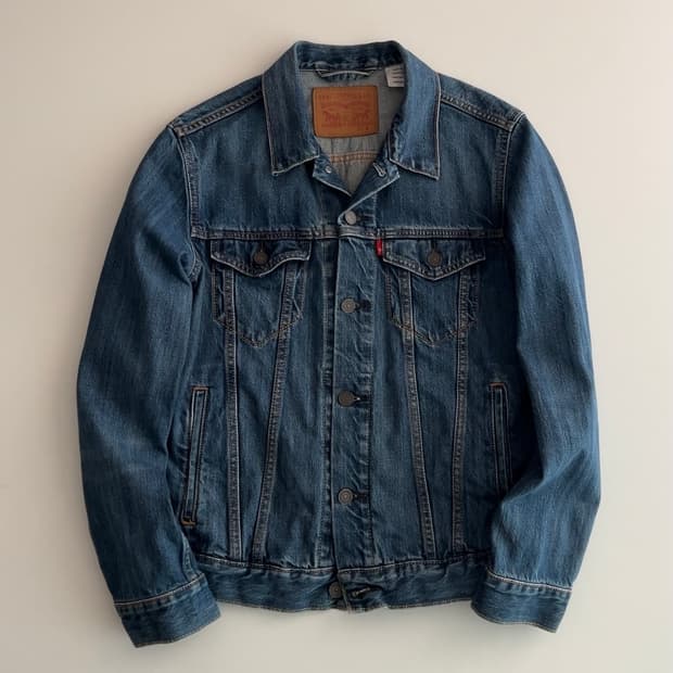 리바이스 데님 자켓 S