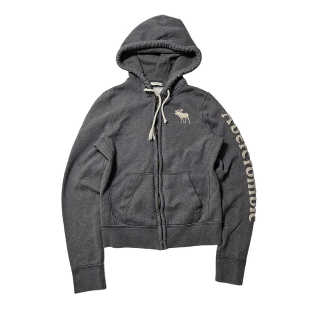 아베크롬비 암로고 후드집업 M