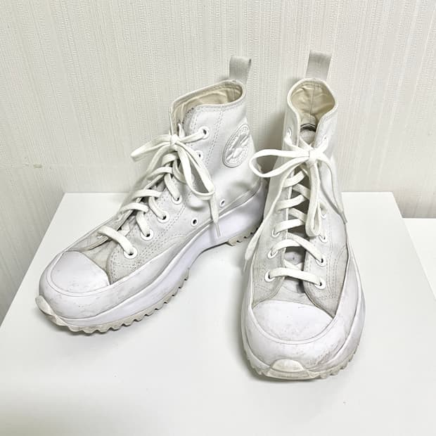 [235] 235-240 컨버스 런스타 하이크 하이 올화이트