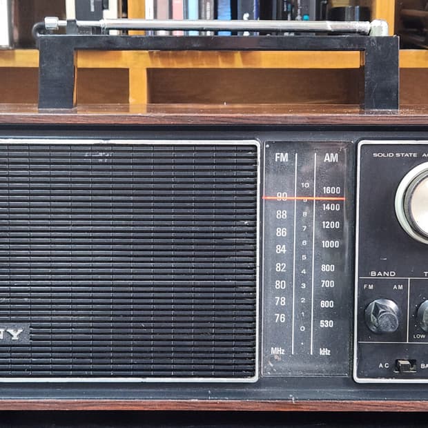 70's 소니 트랜지스터 빈티지 라디오(TFM-9200)