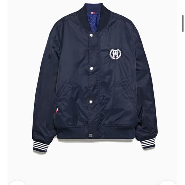 [새상품] 타미힐피거 리버시블 봄버 자켓 L