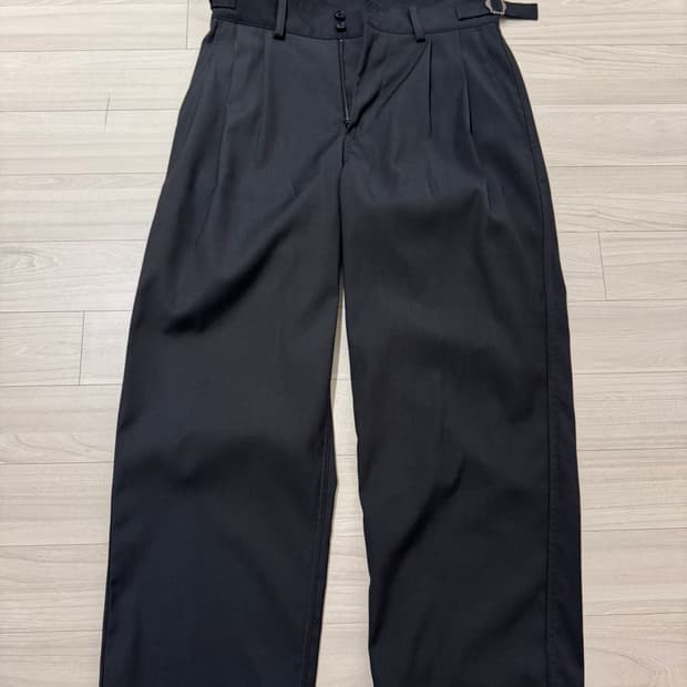 산티아고 슬랙스 차콜컬러 1사이즈