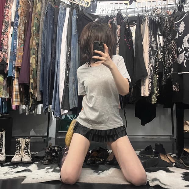 폴로 랄프로렌 그레이 반팔