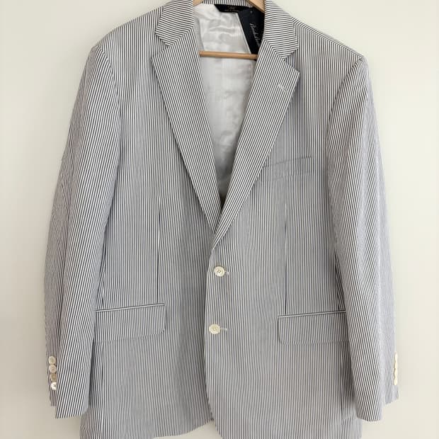 브룩스브라더스 시어서커 자켓 44R 새제품