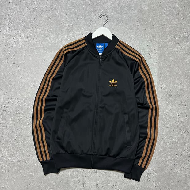 아디다스 니고 베어 블랙골드 트랙탑