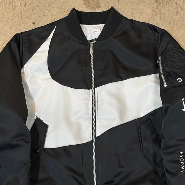 XL 나이키 빅스우시 리버시블 봄버자켓