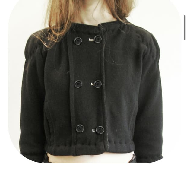 에옹쓰eonts classic aged wool cardigan bl