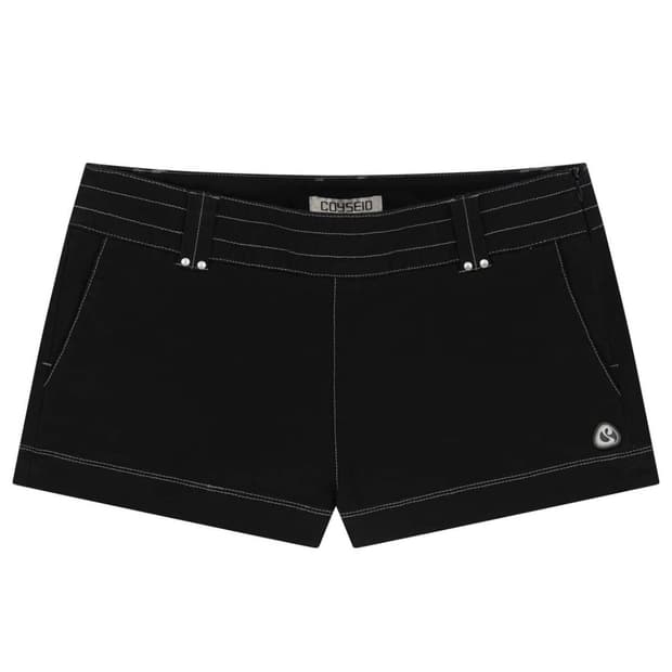 택ㅇ) 코이세이오 스터드 쇼츠 블랙  Stud Shorts 