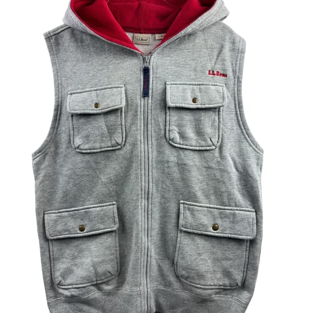L.L BEAN 그레이레드 베스트1349