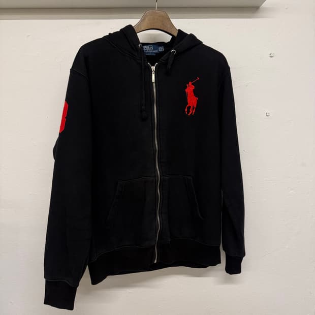 폴로 빅포니 후드집업