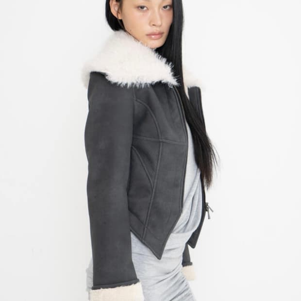 2000아카이브스 퍼 무스탕자켓