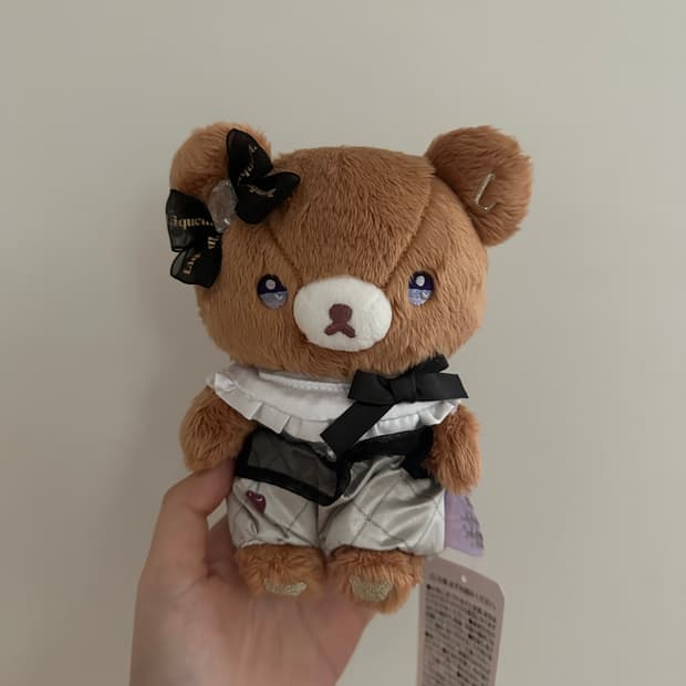 산엑스 레어 한정 리큐엠 차이로이코구마 인형 리락쿠마