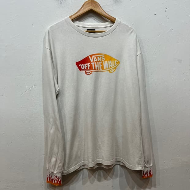 VANS 반스 플레임 롱슬리브