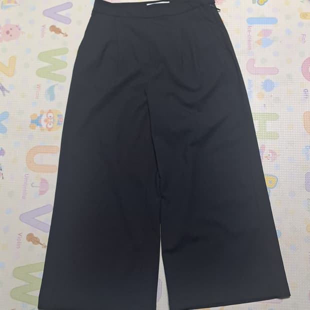 MSGM 블랙 와이드 팬츠 40(약 55) 상태최상